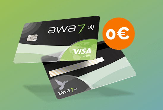 Die awa7 Visa Kreditkarte: Nachhaltigkeit trifft auf finanzielle Freiheit