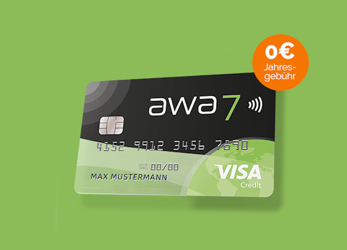 awa7® Visa Kreditkarte: Die nachhaltige Wahl für finanzielle Freiheit