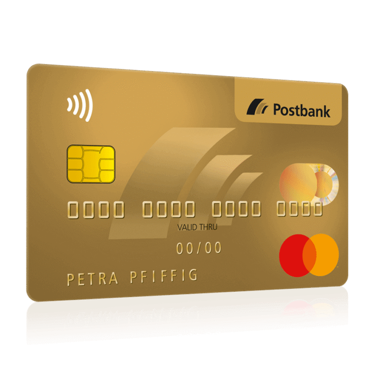 Postbank Mastercard Gold: Die Premium-Kreditkarte für anspruchsvolle Kunden