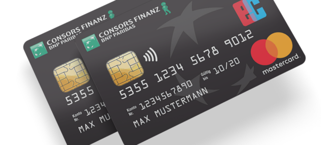 Die Consors Finanz Mastercard®: Die Kreditkarte mit Bestnote