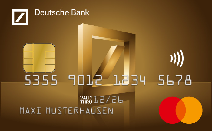 Deutsche Bank MasterCard Gold – Die Premium-Kreditkarte mit vielfältigen Vorteilen!
