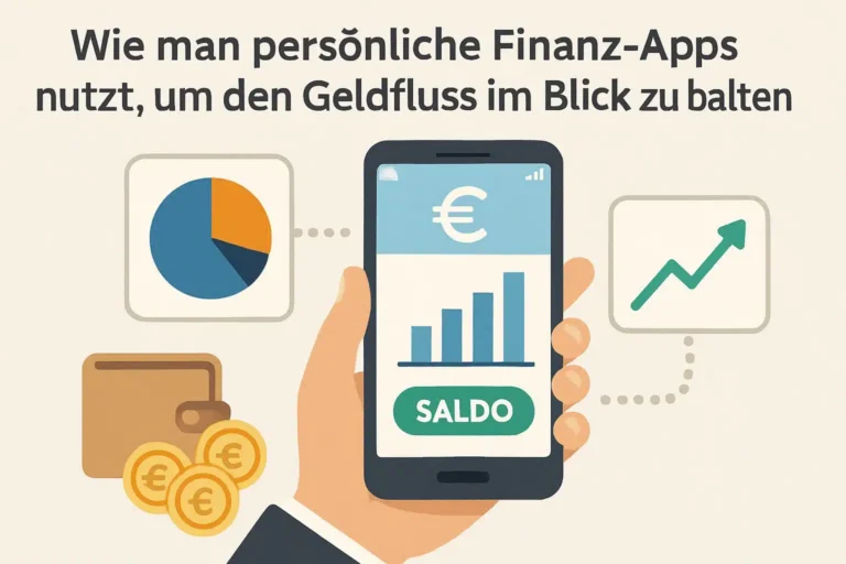Wie man persönliche Finanz-Apps nutzt, um den Geldfluss im Blick zu behalten