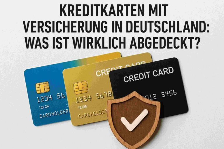 Kreditkarten mit Versicherung in Deutschland: Was ist wirklich abgedeckt?