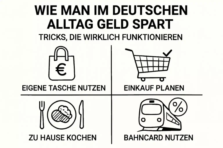 Wie man im deutschen Alltag Geld spart: Tricks, die wirklich funktionieren