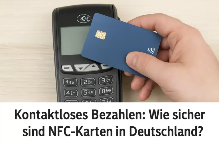 Kontaktloses Bezahlen: Wie sicher sind NFC-Karten in Deutschland?