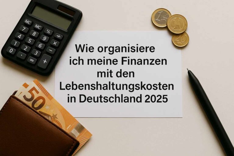 Wie organisiere ich meine Finanzen mit den Lebenshaltungskosten in Deutschland 2025