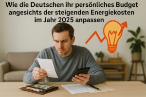 Wie die Deutschen ihr persönliches Budget angesichts der steigenden Energiekosten im Jahr 2025 anpassen