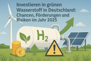 Investieren in grünen Wasserstoff in Deutschland: Chancen, Förderungen und Risiken im Jahr 2025