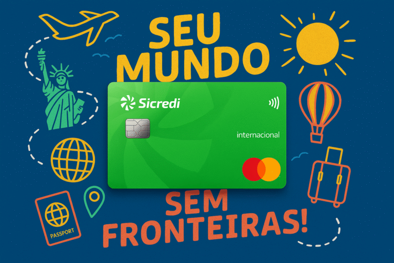 Sicredi Internacional: Liberdade, segurança e conveniência global!