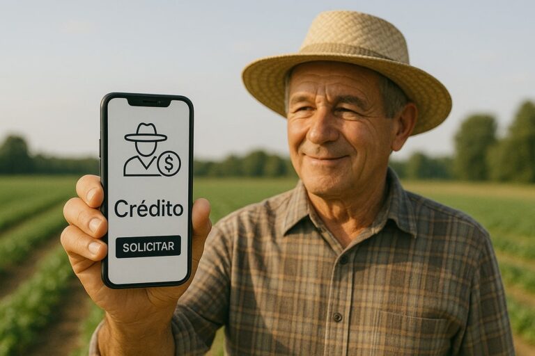 Financiamento rural digital: como pequenos produtores estão acessando crédito por aplicativos em 2025