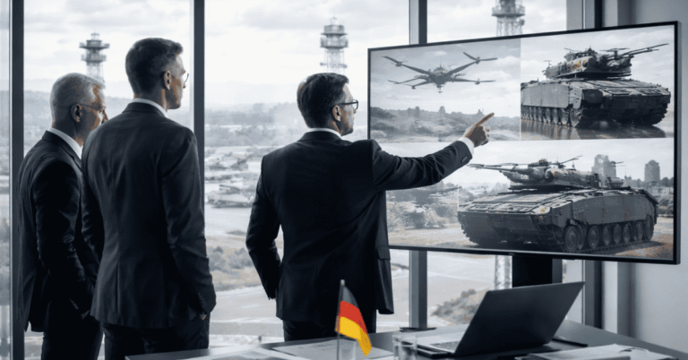 Wie deutsche Investoren den Verteidigungs- und Sicherheitsmarkt angesichts neuer geopolitischer Spannungen erkunden