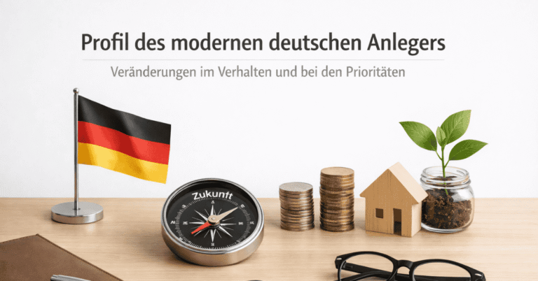 Profil des modernen deutschen Anlegers: Veränderungen im Verhalten und bei den Prioritäten