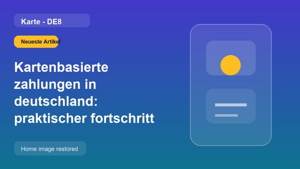Kartenbasierte zahlungen in deutschland: praktischer fortschritt oder verbraucherrisiko
