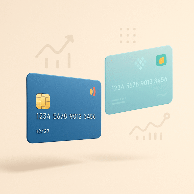 Diferencias entre tarjetas de crédito físicas y virtuales en España en 2025