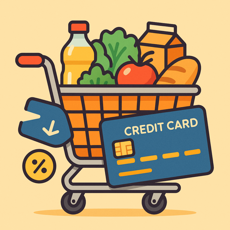 Las mejores tarjetas de crédito en España para compradores frecuentes de supermercado