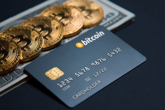 Cards with cryptocurrency compatibility