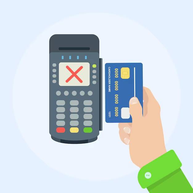 O que fazer quando o cartão é recusado em compras?
