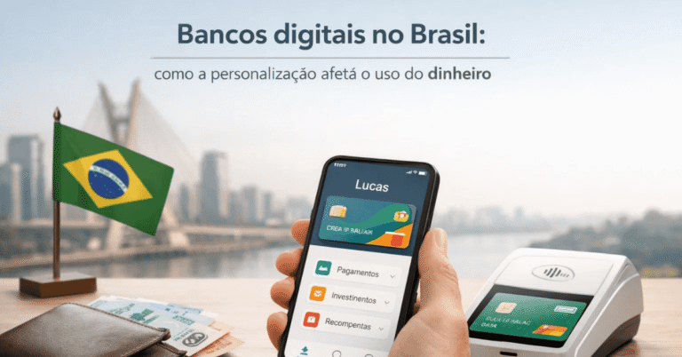 Bancos digitais no Brasil: como a personalização afeta o uso do dinheiro