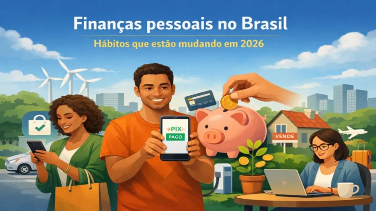 Finanças pessoais no Brasil: hábitos que estão mudando em 2026