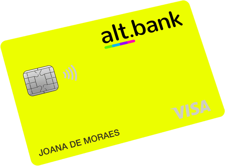 Conheça 5 vantagens do cartão alt.bank para você!￼