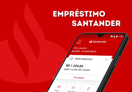 Empréstimo Santander: Pague em até 72 vezes!