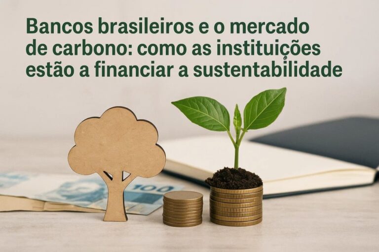 Bancos brasileiros e o mercado de carbono: como as instituições estão a financiar a sustentabilidade