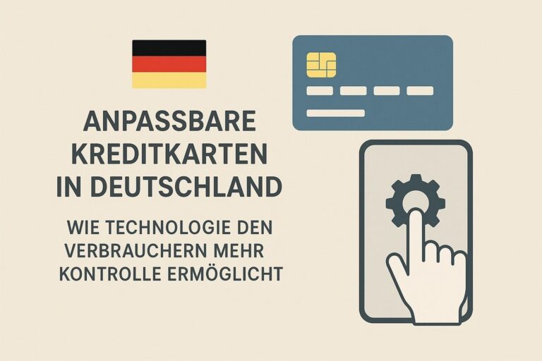 Anpassbare Kreditkarten in Deutschland: Wie Technologie den Verbrauchern mehr Kontrolle ermöglicht